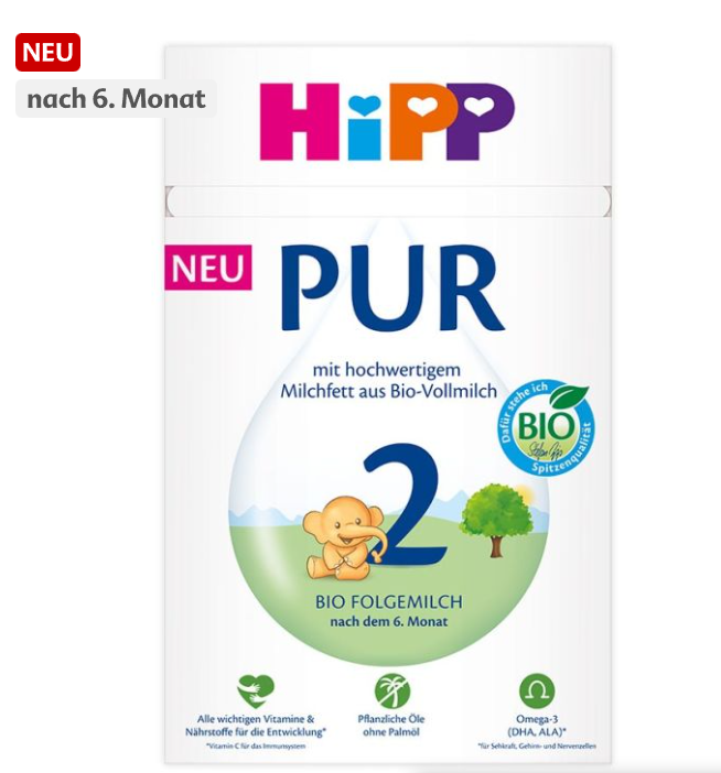 HiPP 2 PUR Anfangsmilch 500g