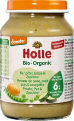 【dm】Gemüse Kartoffeln mit Erbsen & Zucchini ab dem 6. Monat, 190 g