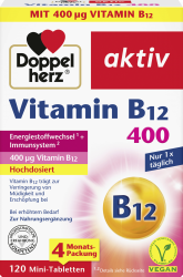 【rossmann】aktiv Vitamin B12 Mini-Tabletten