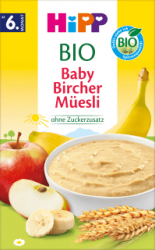 【dm】Getreidebrei Bio Bircher Müesli ab dem 6. Monat, 250 g