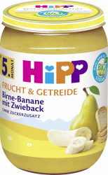 【rossmann】Bio Frucht & Getreide Birne-Banane mit Zwieback ab 5. Monat