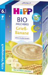 【rossmann】Bio Milchbrei Gute Nacht Grieß Banane ab 6. Monat