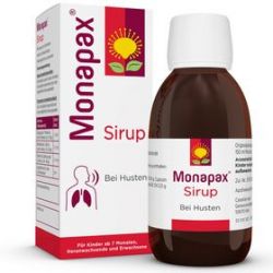 【apotheke】德国Monapax久咳干咳夜间痉挛咳嗽消炎止咳滴剂150ml 7个月以上的孩子适用