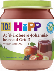 【rossmann】Bio Apfel-Erdbeere-Johannisbeere auf Grieß