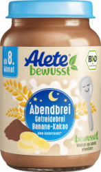 【dm】Abendbrei Getreide Banane Kakao ab dem 8.Monat, 190 g