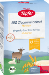 【dm】Abendbrei Ziegenmilch Mehrkorn ab dem 6. Monat, 200 g