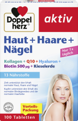 【rossmann】aktiv Haut + Haare + Nägel Tabletten