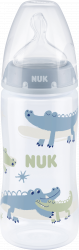 【rossmann】First Choice+ Babyflasche mit Temperature Control, 6-18 Monate, blau