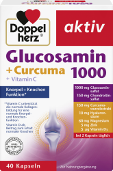 【rossmann】aktiv Glucosamin 1000 + Curcuma Kapseln