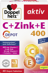 【rossmann】aktiv C+Zink+E 400 Depot