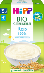 【rossmann】Bio-Getreidebrei Reis 100%, ab dem 5. Monat 5个月 大米 200g