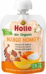 【dm】Quetschie Mango Monkey mit Joghurt, ab dem 8.Monat, 85 g