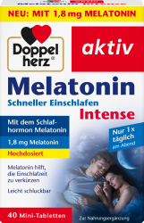 【rossmann】aktiv Melatonin Intense Mini-Tabletten