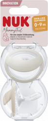 【rossmann】MommyFeel Silikon-Schnuller, 0-9 Monate, grau & beige