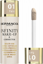 【rossmann】Infinity Make-up and Concealer 01 Fair