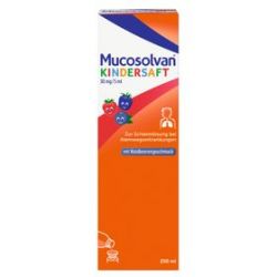 【apotheke】德国Mucosolvan沐舒坦儿童成人止咳化痰糖浆口服液100ml