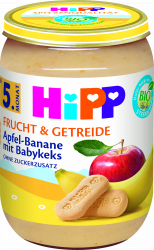 【rossmann】Bio Frucht & Getreide Apfel-Banane mit Babykeks 190g