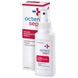 【apotheke】德国Octenisept伤口消毒促进愈合喷雾宝宝液体创可贴50ml