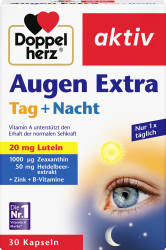【rossmann】双心 眼部胶囊 Doppelherz aktiv Augen Extra Tag + Nacht
