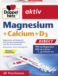 【rossmann】aktiv Magnesium+Calcium+D3 Direct