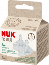 【dm】Trinksauger For Nature Silikon Gr. S, ab 6 Monaten, 2 St